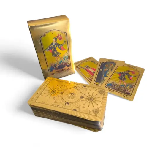 Tarot The Fool Gold Tarot