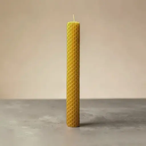 Velas de Miel Amarilla Iluminarte x unidad