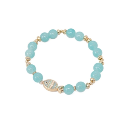 Pulsera Celeste con Pez