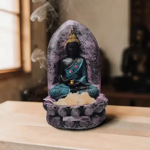Lampara de Sal Buda 28cm