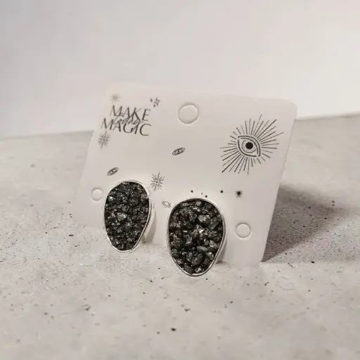 Aros Gema Pirita Circular