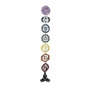 Tira 7 Chakras con Buda 57cm