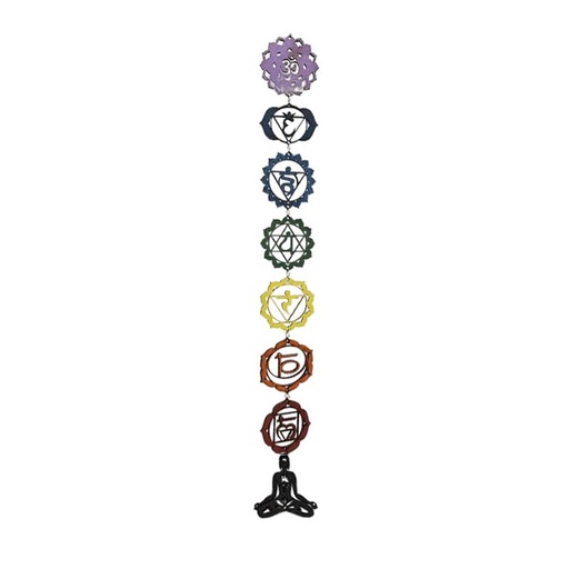 Tira 7 Chakras con Buda 57cm