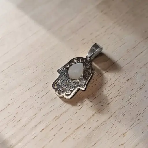 Dije Gema Mano de Fatima Opalina