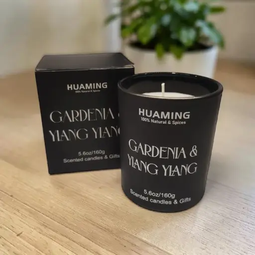 Vela Aromatica Luxury Huaming Gardenia & Ylang Ylang 160gr, Iluminarte