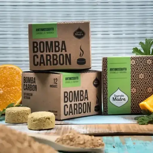 Bomba Carbon Sagrada Madre Citronela