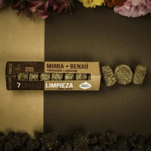 Pastillas 7 Dias de Limpieza, Sagrada Madre Mirra-Benjui