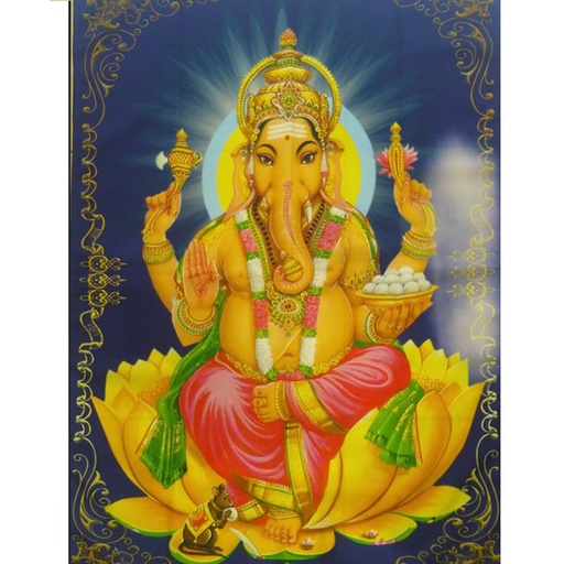 Tapiz India Ganesha 110x75cm