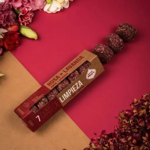 Pastillas 7 Dias de Limpieza, Sagrada Madre Rosa-Lavanda