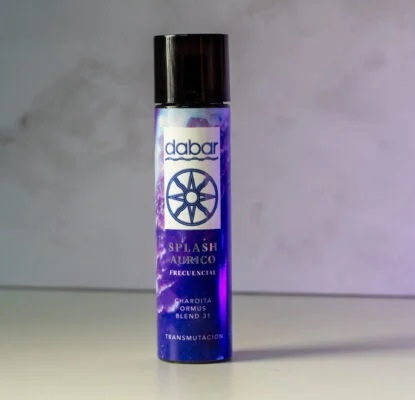 Splash Aurico Frecuencial, Transmutación Dabar x100ml (Charoita, Ormus, Blend 31), Dabar x100ml