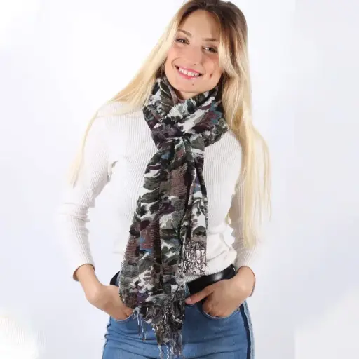 Pashmina Modelo N°21 75x180cm