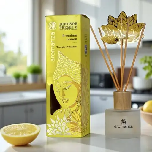 Difusor Premium Aromanza 125 ml, Premium Lemon