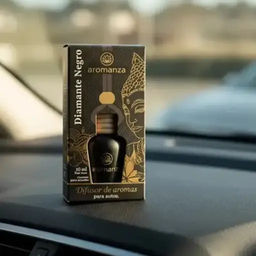Difusor para Auto Aromanza Diamante Negro 12ml