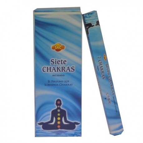 Sahumerio Sac 7 Chakras x20u