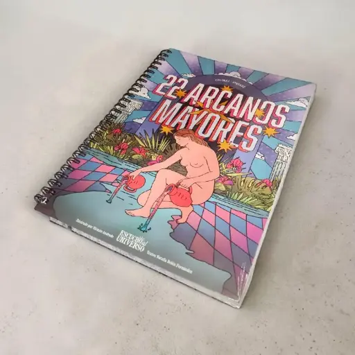 Cuaderno Colorea y Aprende 22 Arcanos Mayores