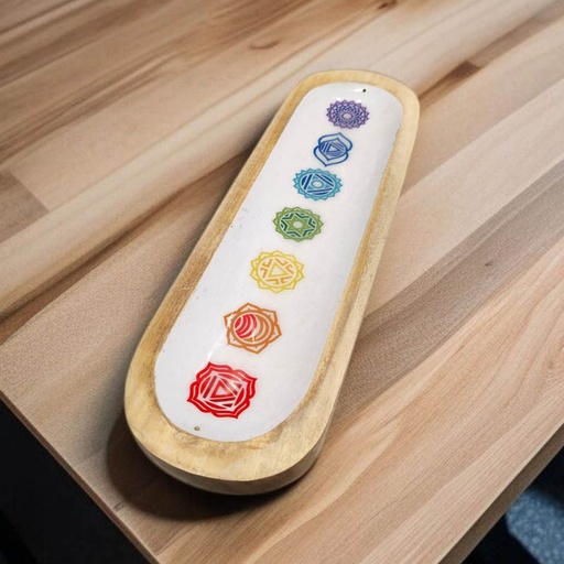 Porta Sahumerio Bote 7 Chakras