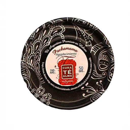 Lata Té Negro en Hebras Pachamama, Agradecimiento, Cura Té Alma 50g