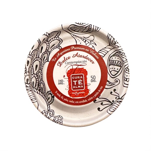 Lata Té Verde en Hebras Dulce Atardecer, Contemplacion, Cura Té Alma 50g