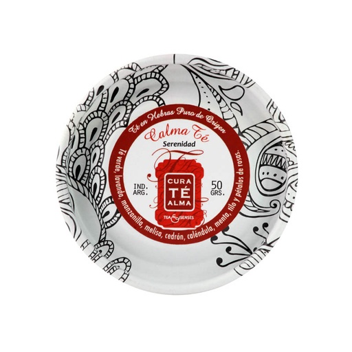 [7798187960028] Lata Té Verde en Hebras Calma Te, Serenidad, Cura Té Alma 50g