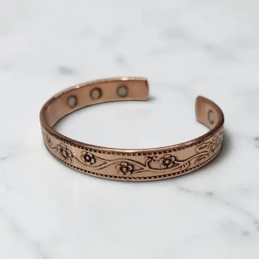 Pulsera Magnetica Cobre con Imanes N°12
