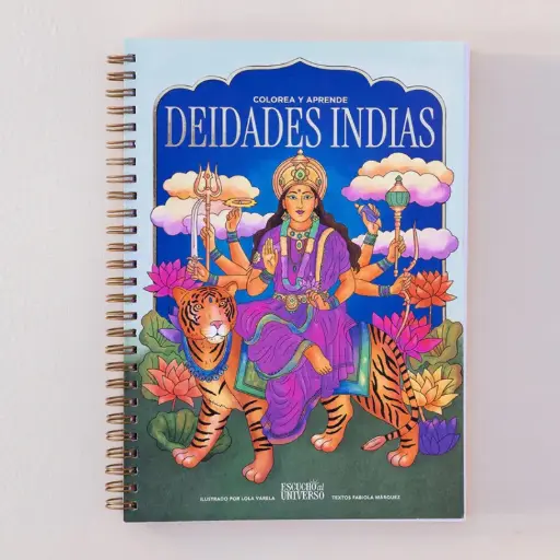 Cuaderno Colorea y Aprende Deidades Indias