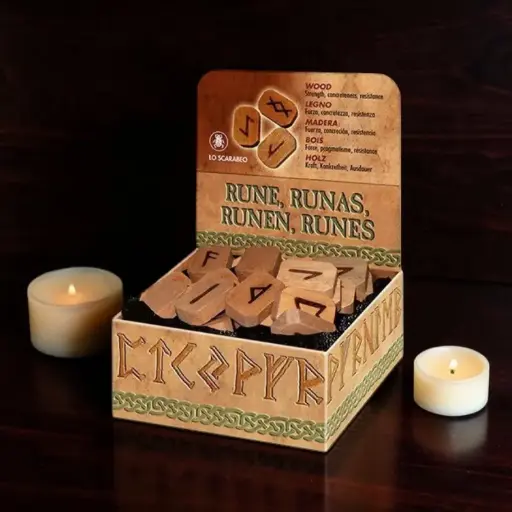 Runas Madera Lo Scarabeo