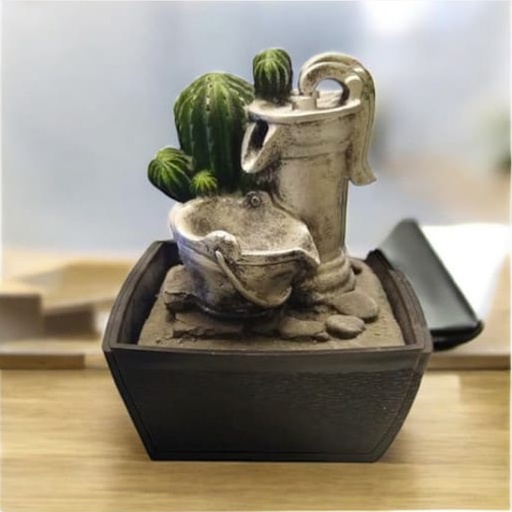 Fuente de Agua con Luz LED Chica N°29