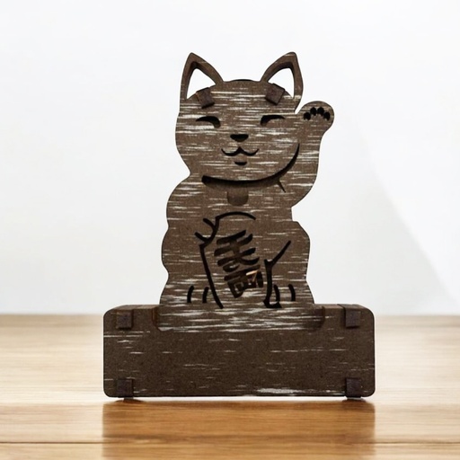 Cascada de Humo Madera Gato Colores Varios