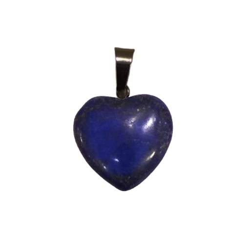 Dije Gema Corazon Lapislazuli