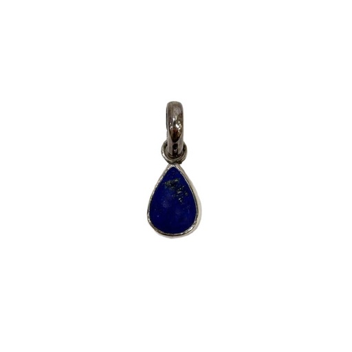 Dije Gema Lapislazuli Gota en Plata 925