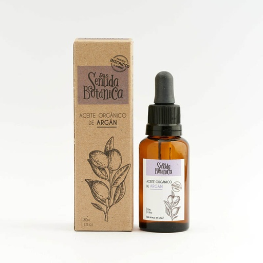 Aceite Organico de Argan x30ml, Sentida Botanica