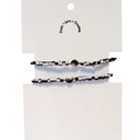 Set Pulseras Blancas y Negras con Yin Yang