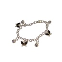 Pulsera Trendy con Mariposas Negras y Blancas