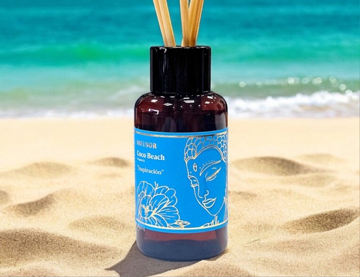 Difusor Aromanza 60ml Coco Beach, Inspiracion