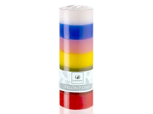 [7798081512064] Velon 7 Dias 7 Colores Iluminarte
