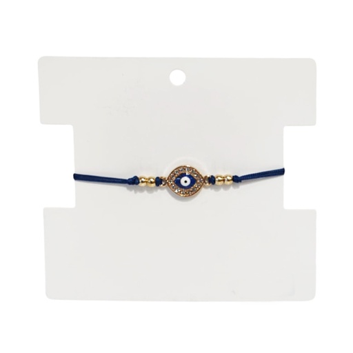 [85511] Pulsera Hilo Azul con Ojo Turco con Strass