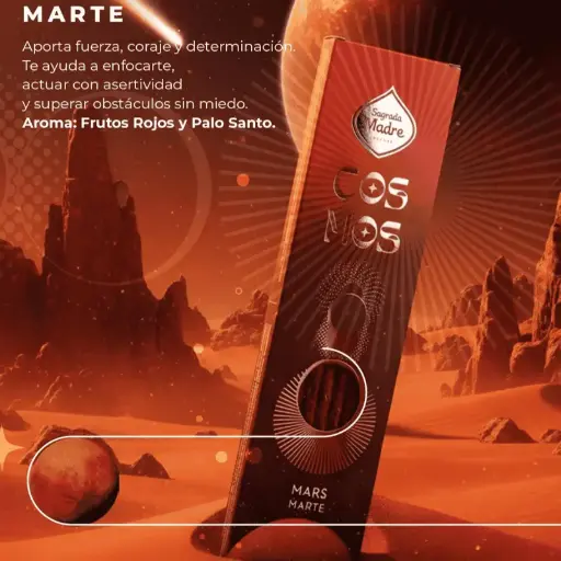 Sahumerio Sagrada Madre Cosmos Marte x8u