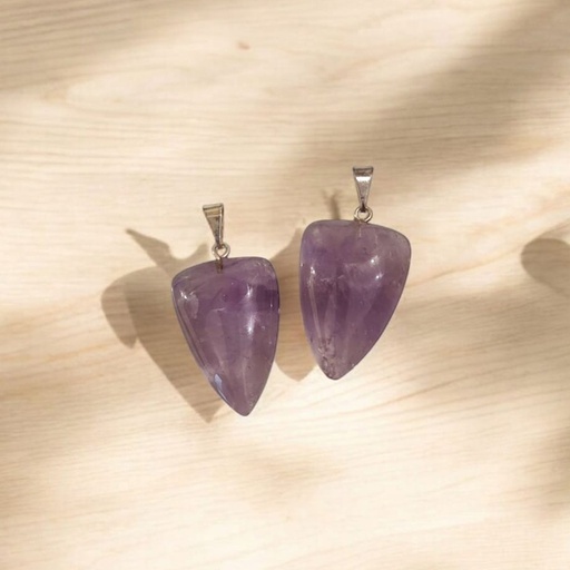 Dije Gema Amatista Punta de Flecha