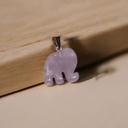 Dije Gema Amatista Elefante