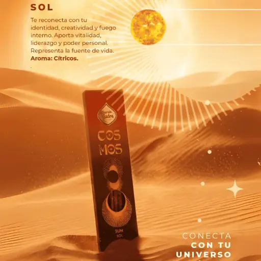 Sahumerio Sagrada Madre Cosmos Sol x8u