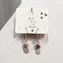Aros Gema Piedra de la Luna Colgantes