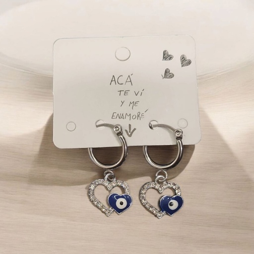 Aros Corazon N°21