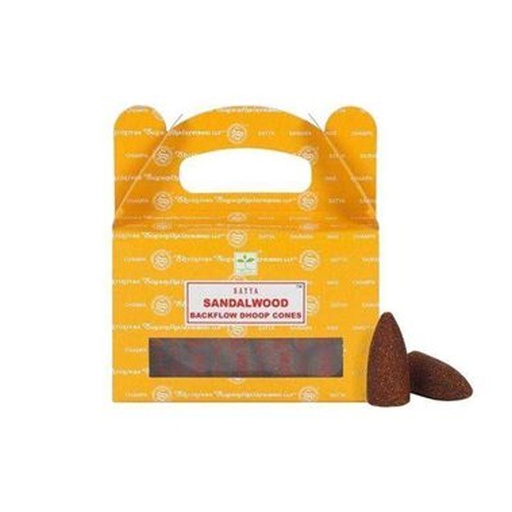 Conos para Cascada de Humo Satya Sandalwood 24u