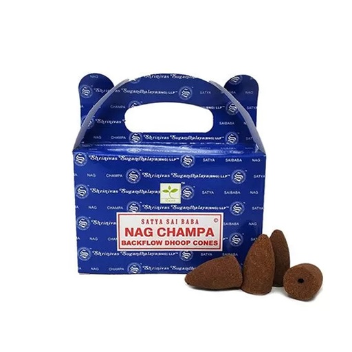 Conos para Cascada de Humo Satya Nag Champa 24u