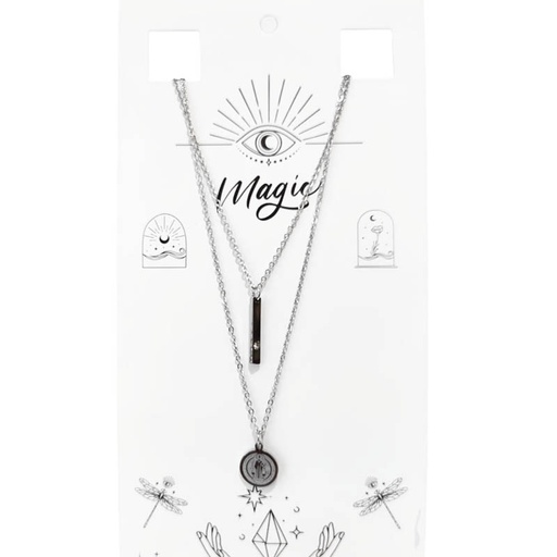 Collar Doble con San Benito