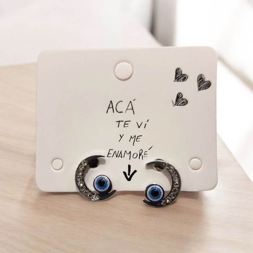 Aros Ojo Turco N°9