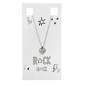 Collar Corazon Ojo Turco con Strass