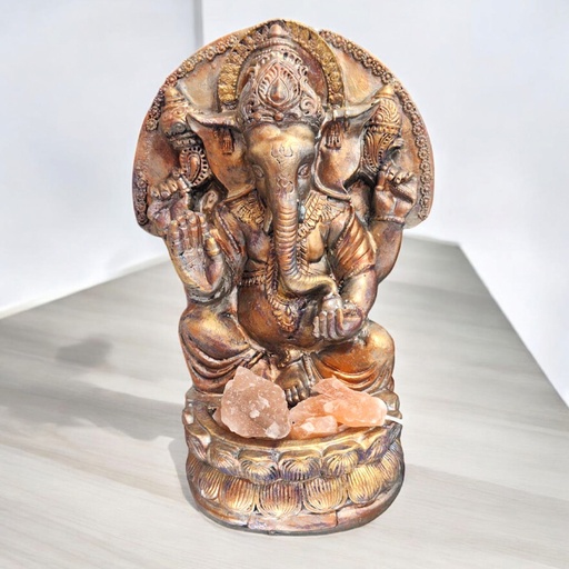 Lampara de Sal Ganesha 38cm