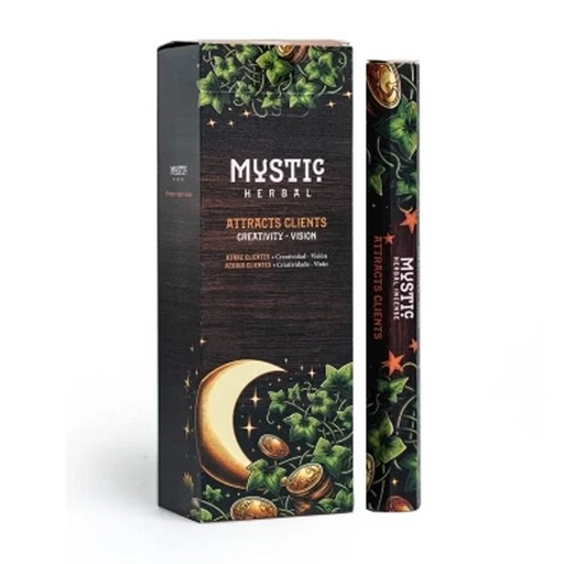 Sahumerio Mystic Herbal Atrae Clientes x20u
