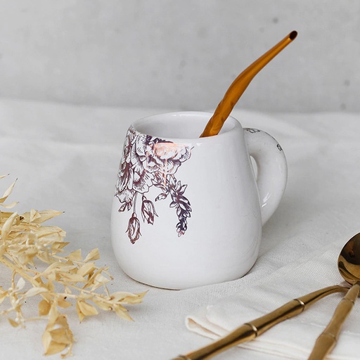 Mate Con Asa de Cerámica N°9